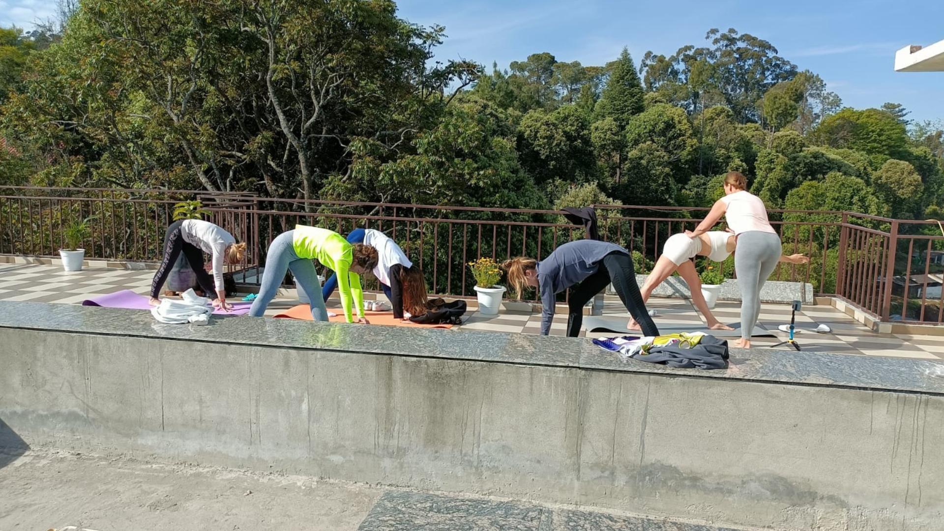 Morning Yoga Session in Kumaon Almora