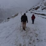 snow fall in Uttarakhand